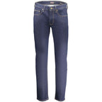 Guess Jeans Blu Cotton Men Jeans