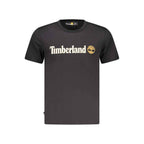 Timberland Black Cotton Men T-Shirt