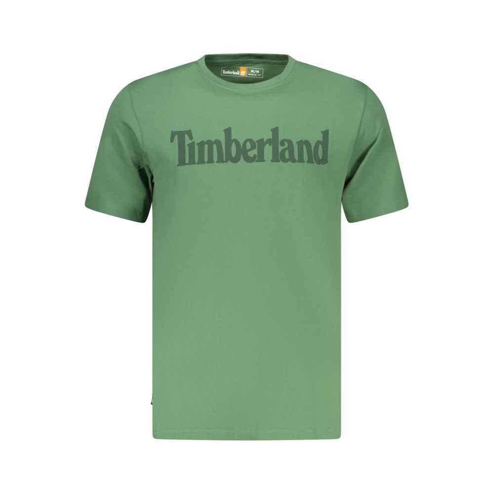 Timberland Green Cotton T-Shirt