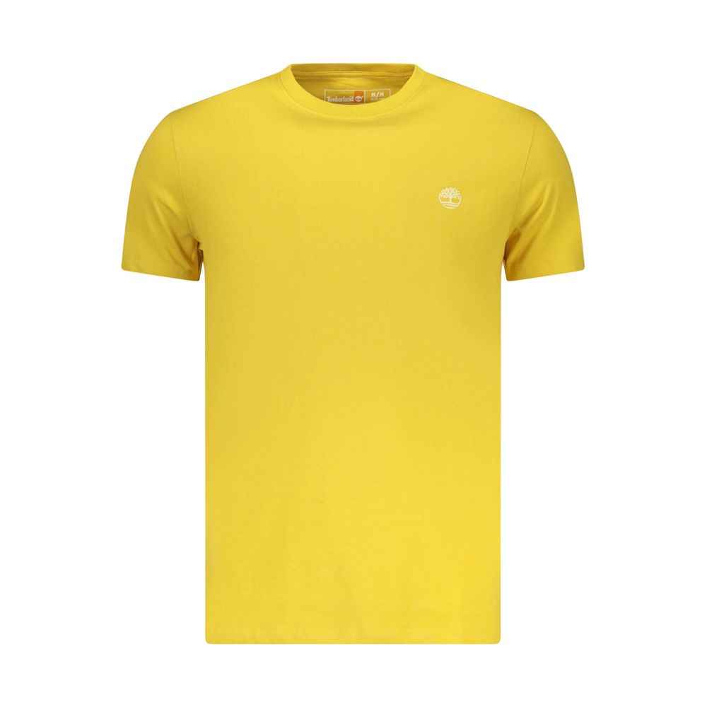 Timberland Yellow Cotton Mens T-Shirt