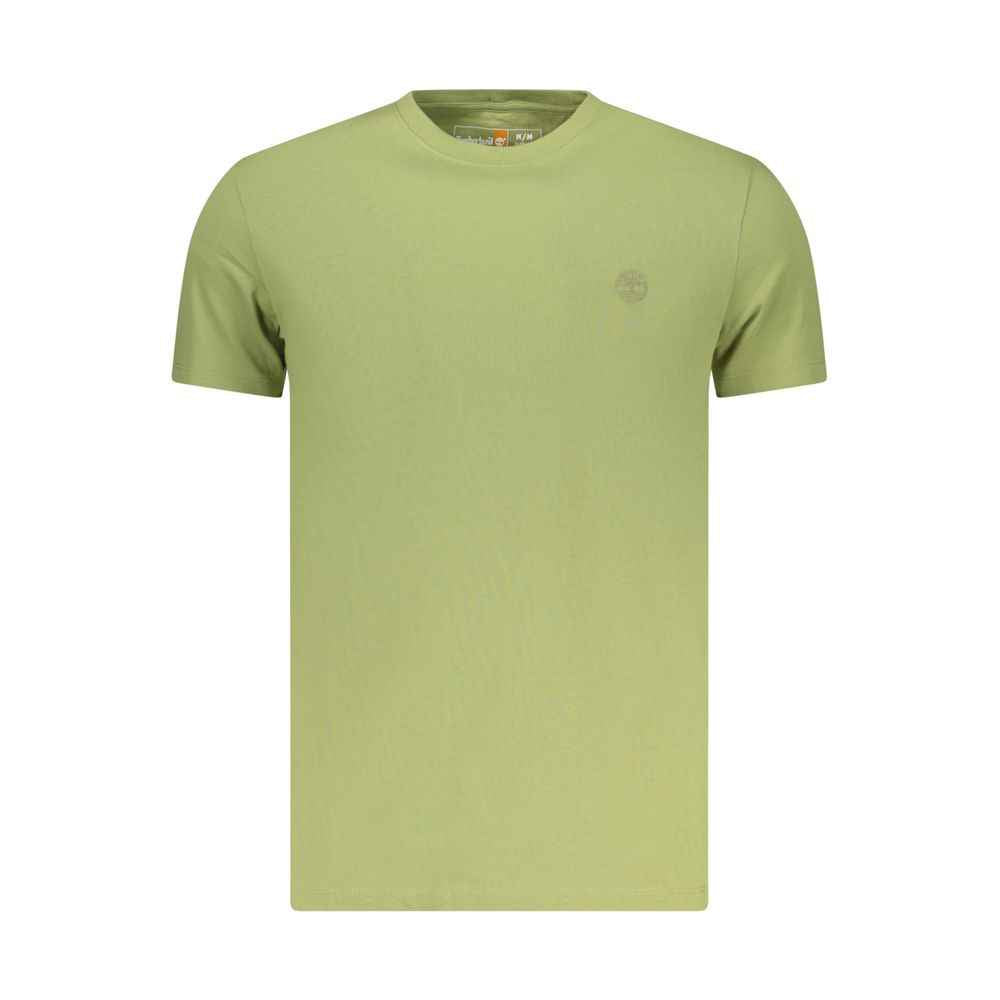 Timberland Verde Cotton Men T-Shirt