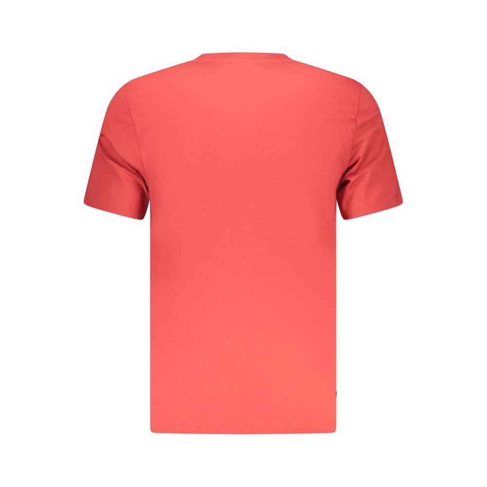 Timberland Rosso Cotton Men's T-Shirt