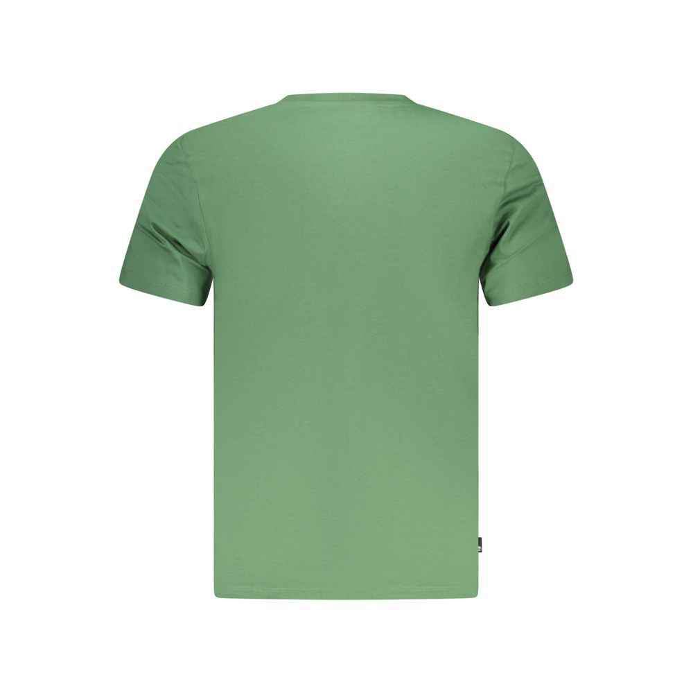 Timberland Verde Cotton Men T-Shirt