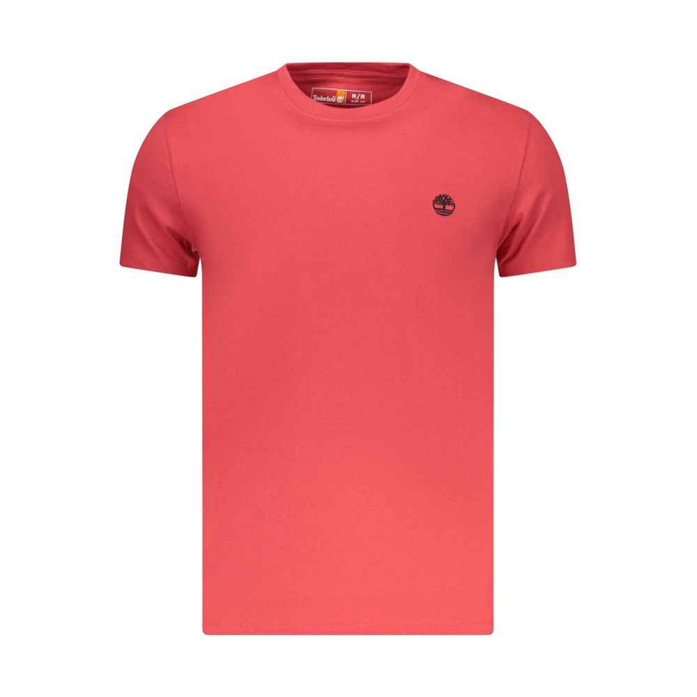 Timberland Rosso Cotton Men T-Shirt