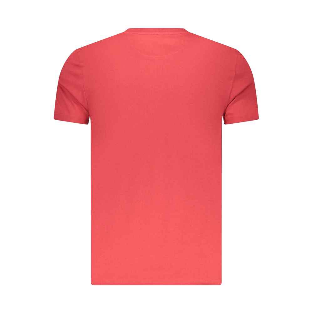 Timberland Rosso Cotton Men T-Shirt
