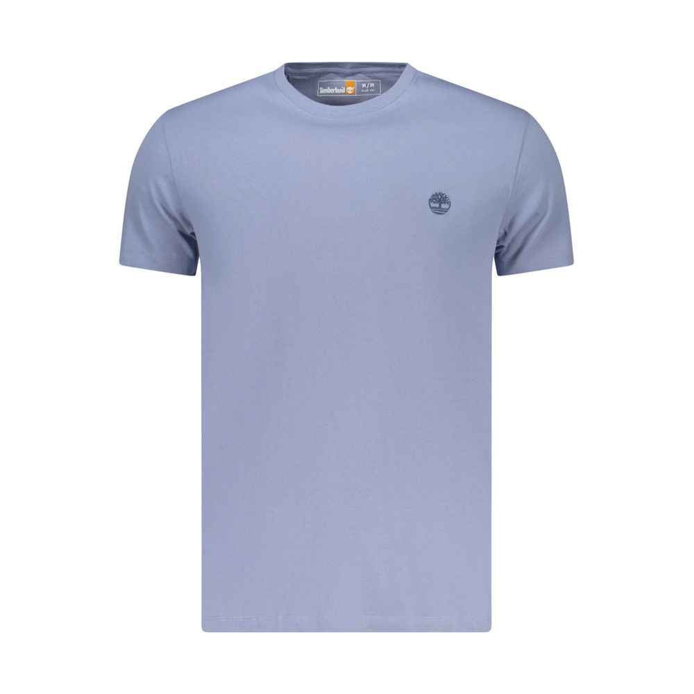 Timberland Azzurro Cotton Men T-Shirt