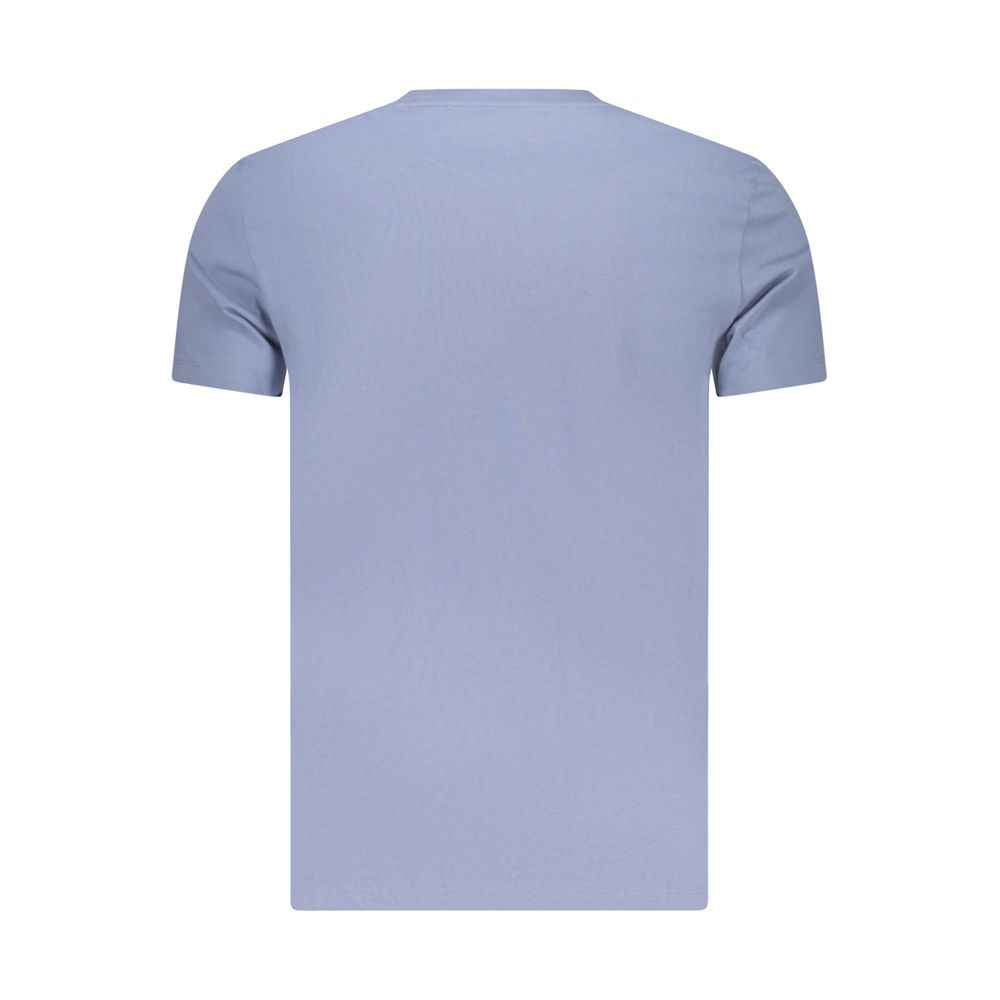 Timberland Azzurro Cotton Men T-Shirt