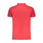 Iceberg Red Cotton Mens Polo Shirt