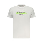 Iceberg Neon Cotton Men T-Shirt