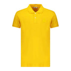Iceberg Yellow Cotton Mens Polo Shirt