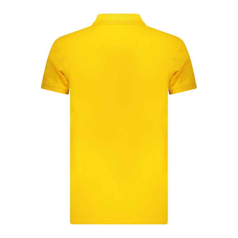 Iceberg Yellow Cotton Mens Polo Shirt