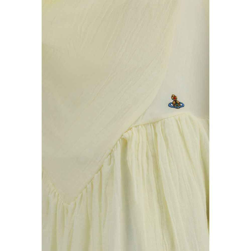 Vivienne Westwood Bicolor Cotton Casual Dress