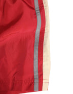 Dolce & Gabbana Red Polyester Men Drawstring Shorts Swimwear