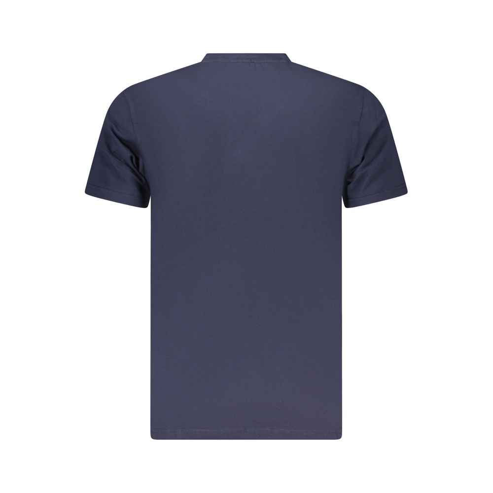 Iceberg Neon Blue Cotton Mens T-Shirt