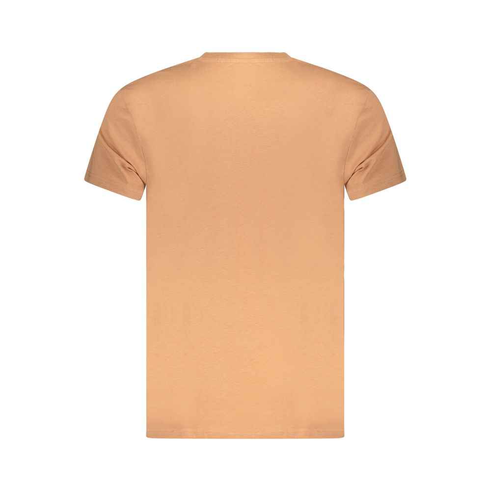 Iceberg Marrone Cotton Men T-Shirt