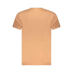 Iceberg Marrone Cotton Men T-Shirt