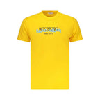 Iceberg Neon Cotton Men T-Shirt