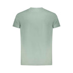 Iceberg Verde Cotton Men T-Shirt
