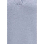 Gabriela Hearst Blue Cashmere Polo Shirt