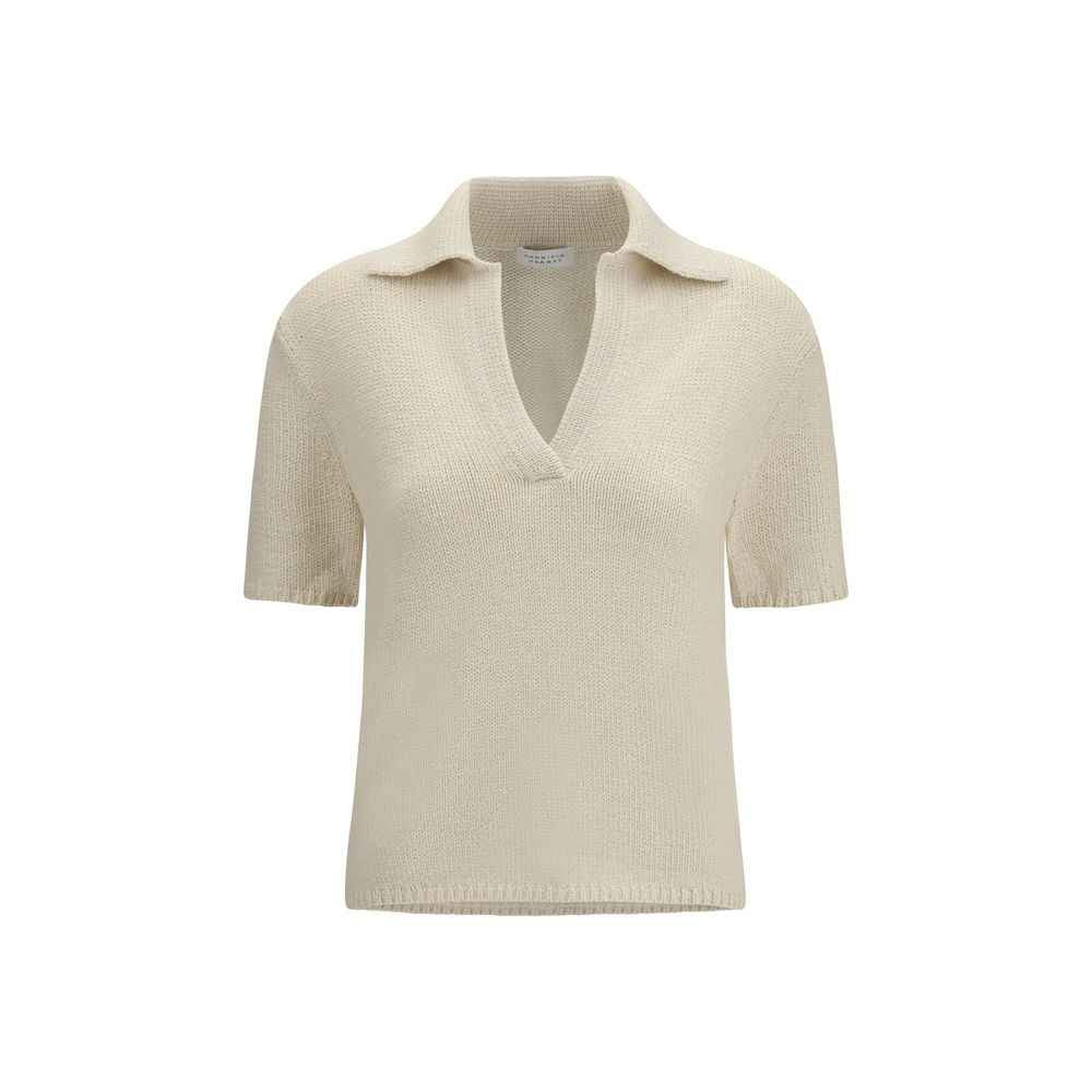 Gabriela Hearst Beige Cashmere Polo Shirt