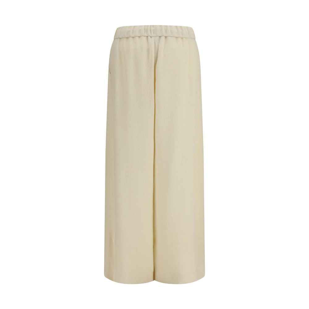 Gabriela Hearst Beige Alpaca Vicugna Pacos Casual Pants