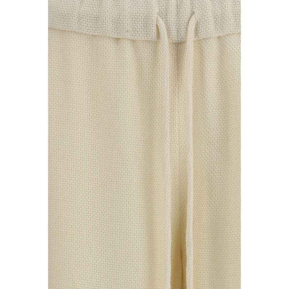 Gabriela Hearst Beige Alpaca Vicugna Pacos Casual Pants
