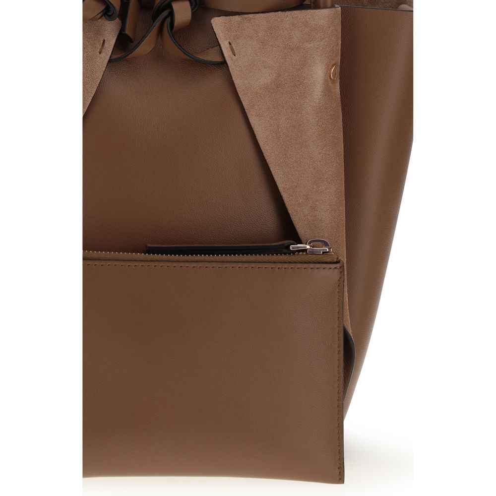 Gabriela Hearst Brown Lamb Ovis Aries Aries Handbag