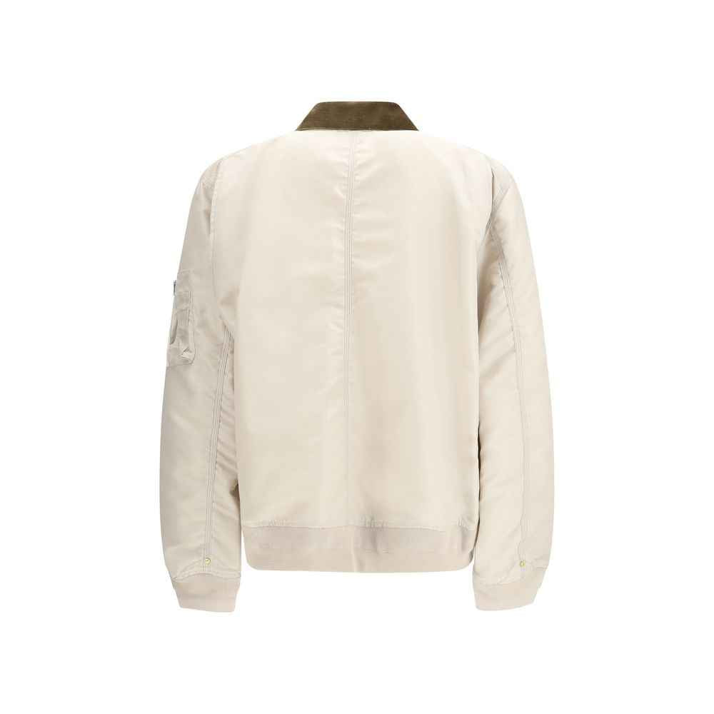 Sacai Beige Cotton Bomber