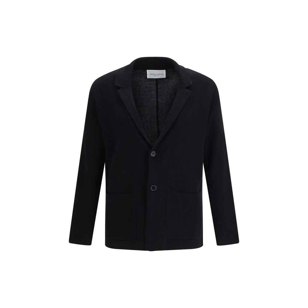 Roberto Collina Black Polyamide Coat