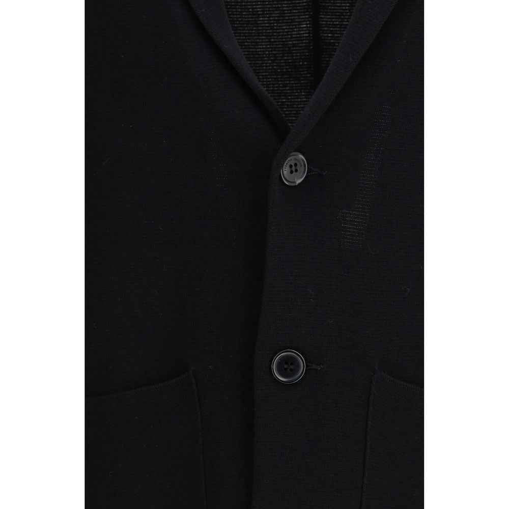 Roberto Collina Black Polyamide Coat