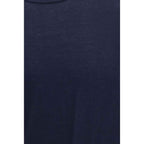 Roberto Collina Blue Cotton Sweatshirt