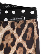 Dolce & Gabbana Multicolor Patterned Cycling Bike Shorts Underwear
