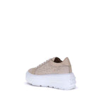 Casadei Beige Other Fibres Chunky Sneakers