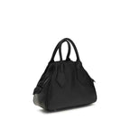 Vivienne Westwood Black Calf Leather Bos Taurus Shoulder Bag
