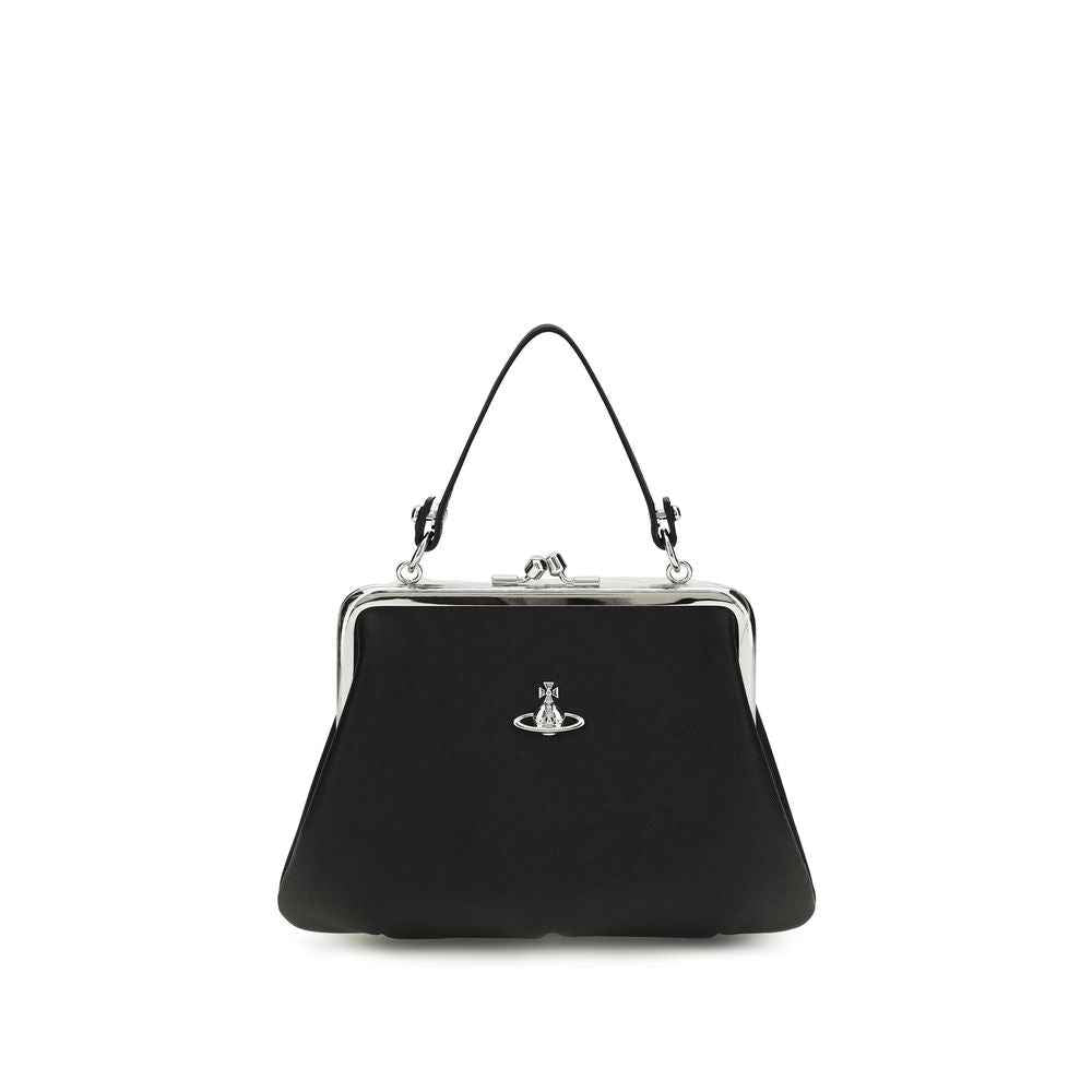 Vivienne Westwood Black Polyethylene Handbag