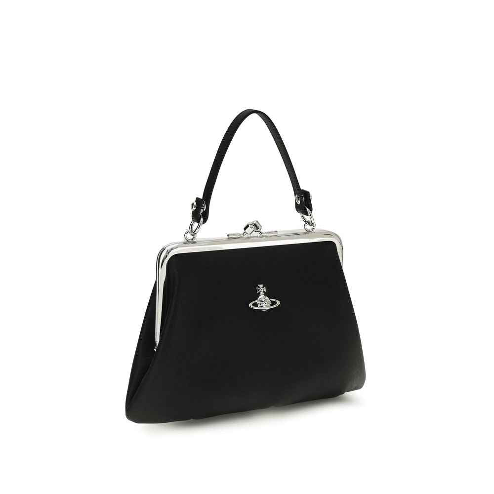 Vivienne Westwood Black Polyethylene Handbag