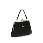 Vivienne Westwood Black Polyethylene Handbag