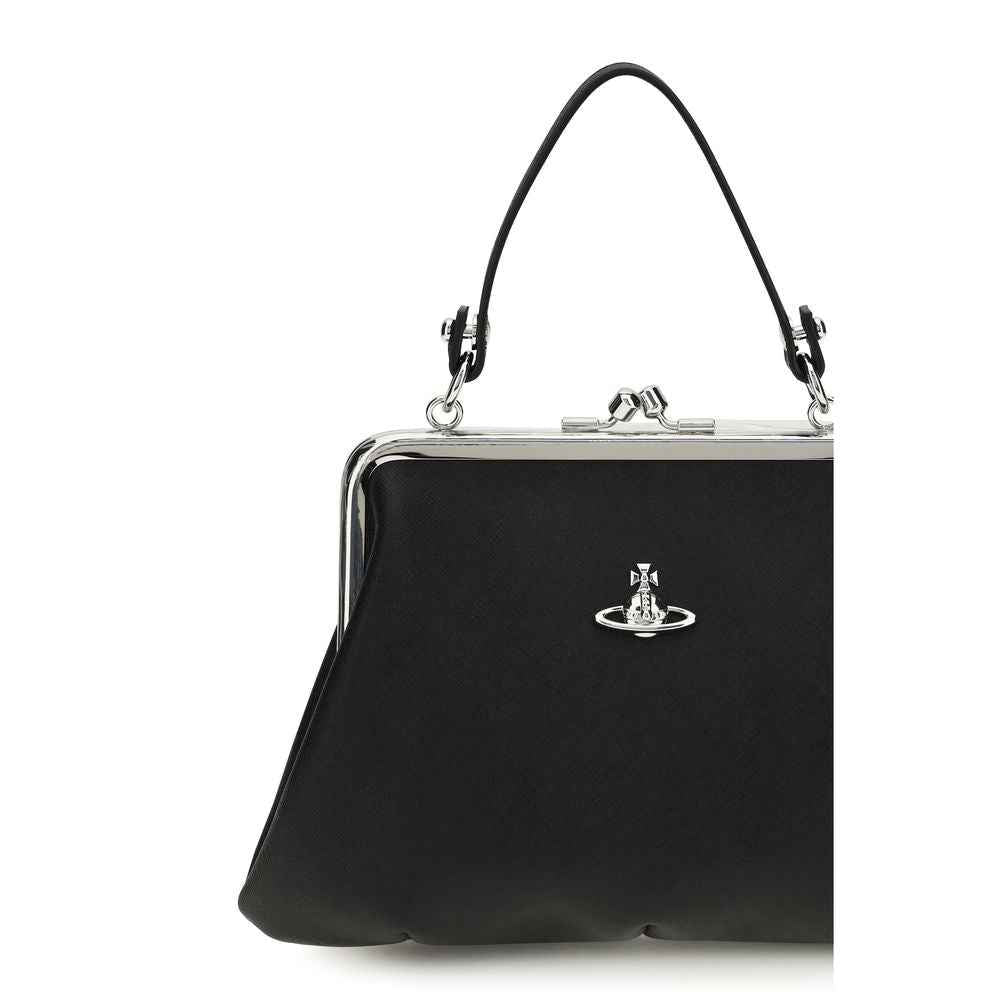 Vivienne Westwood Black Polyethylene Handbag