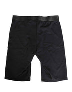 Dolce & Gabbana Black Logo Waistband Men BoxerShorts Underwear