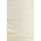 Magda Butrym Beige Fabric Mini Skirt