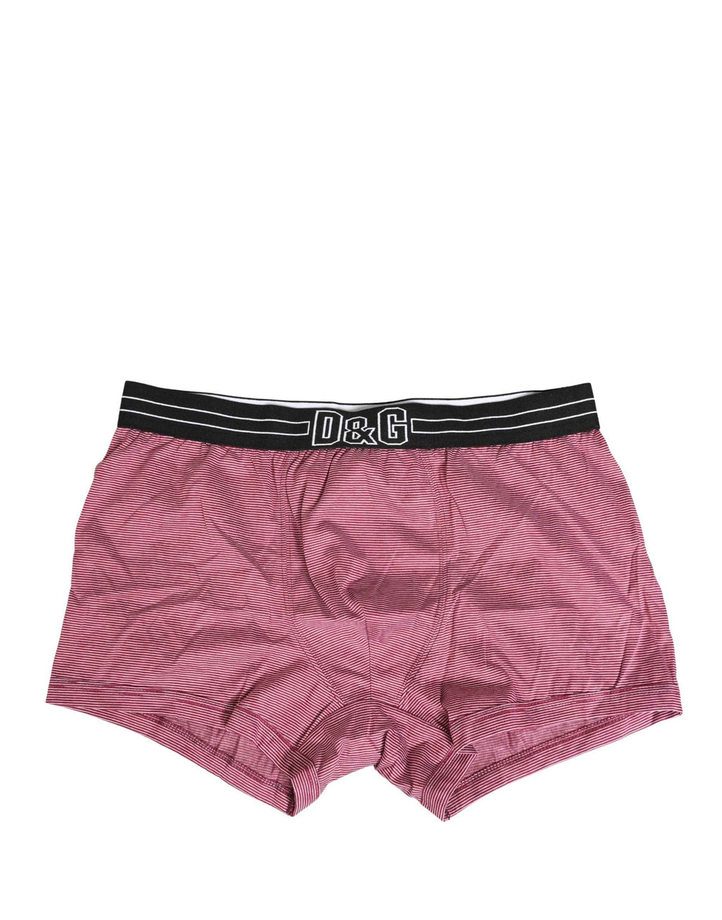 Dolce & Gabbana Pink D&G Logo Cotton Regular Boxer Underwear
