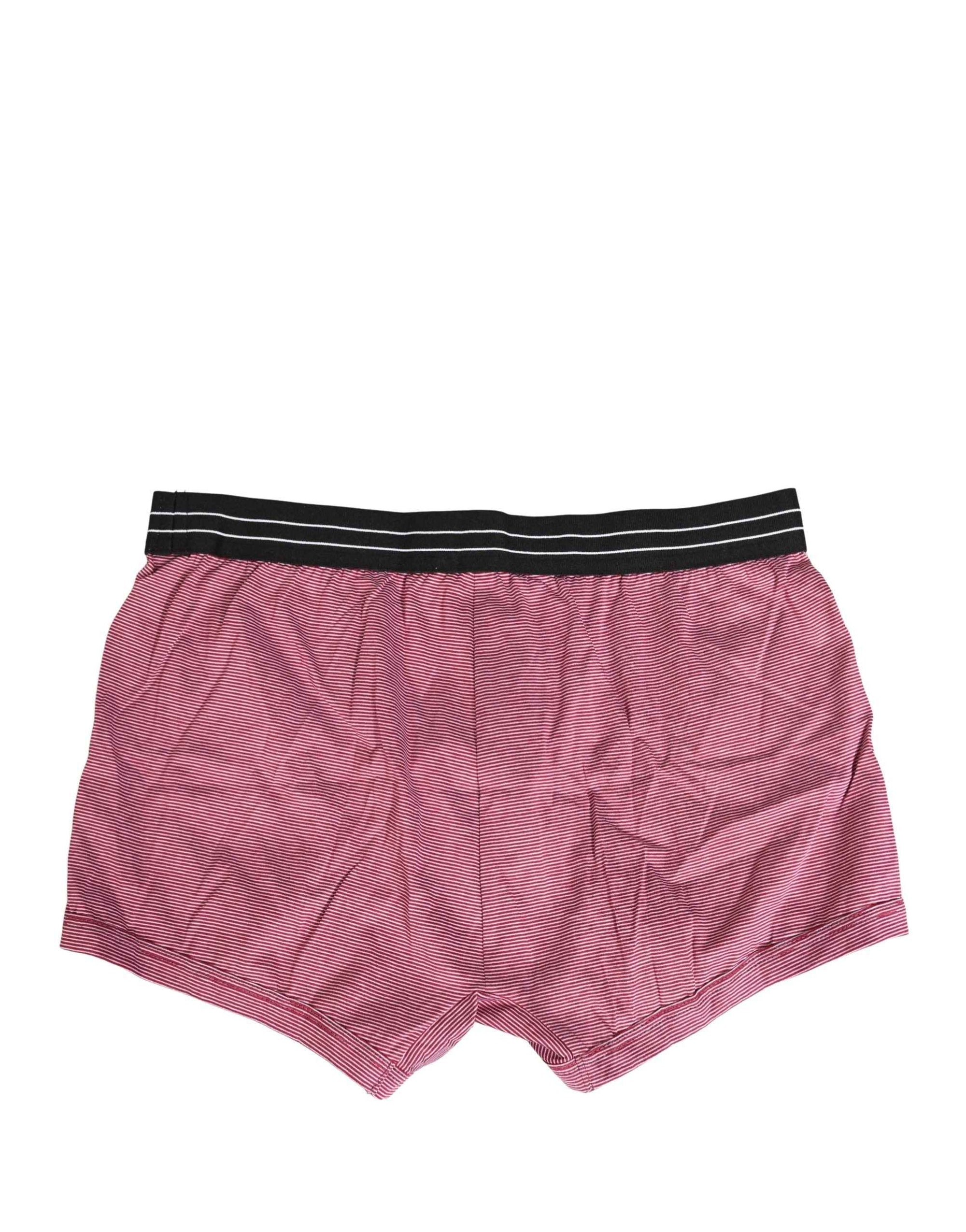 Dolce & Gabbana Pink D&G Logo Cotton Regular Boxer Underwear