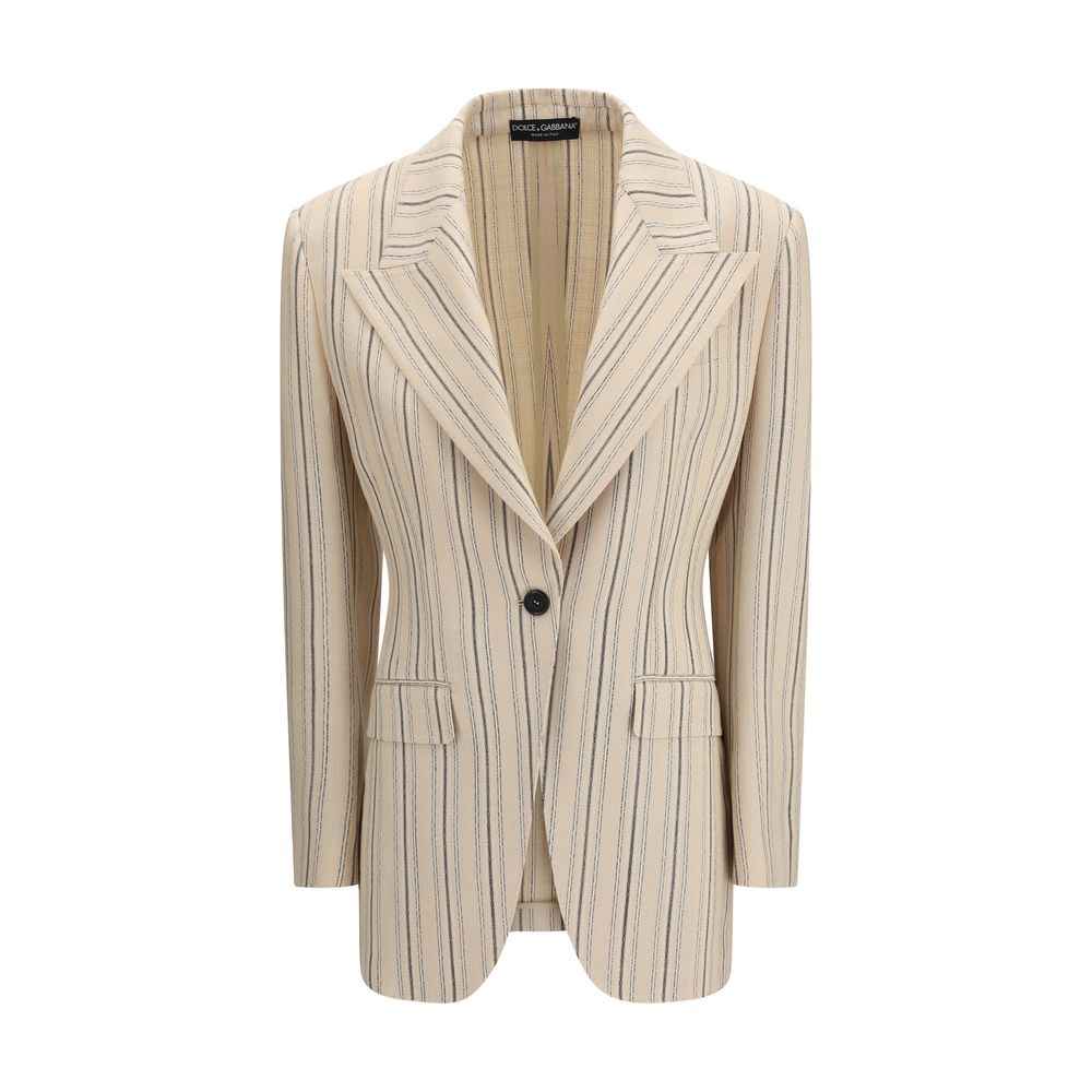Dolce & Gabbana Multicolor Viscose Coat