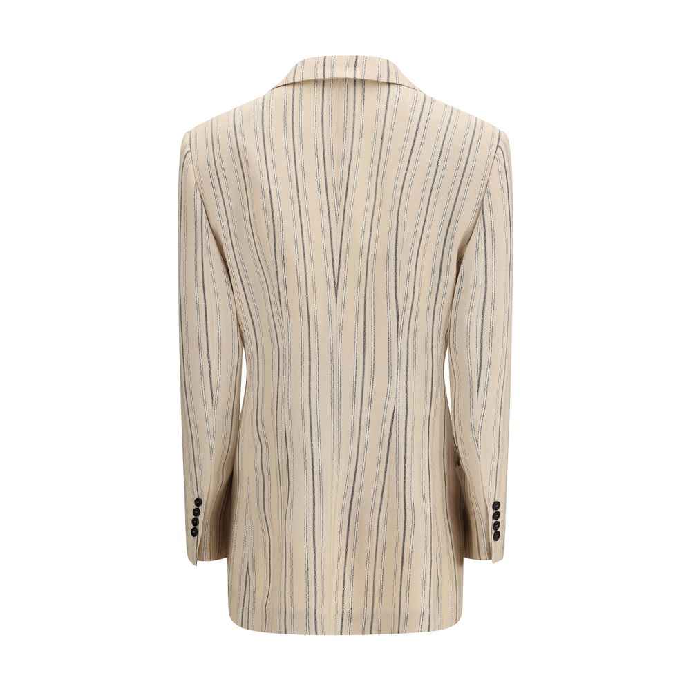 Dolce & Gabbana Multicolor Viscose Coat