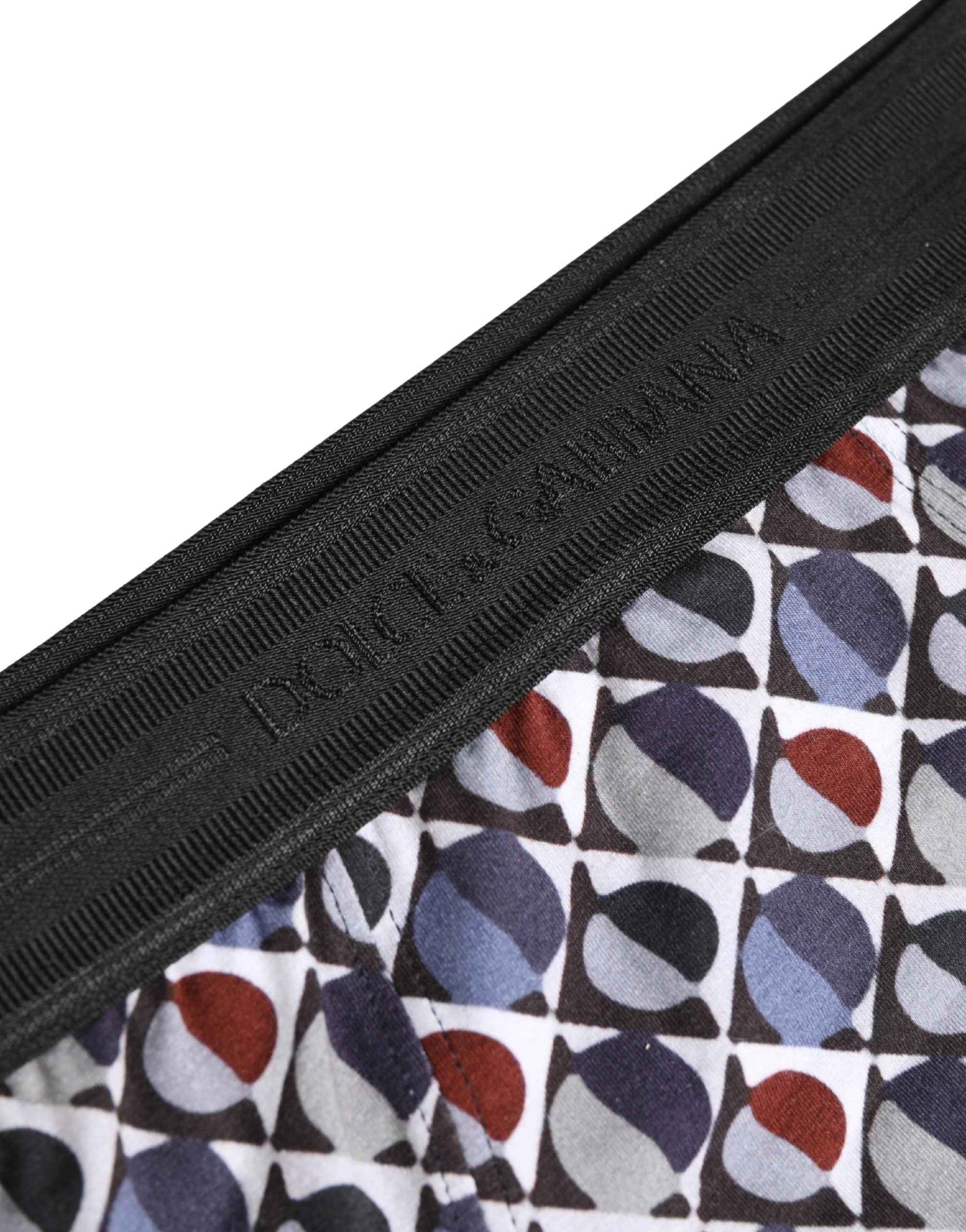 Dolce & Gabbana Multicolor Patterned Men Brando Brief Underwear