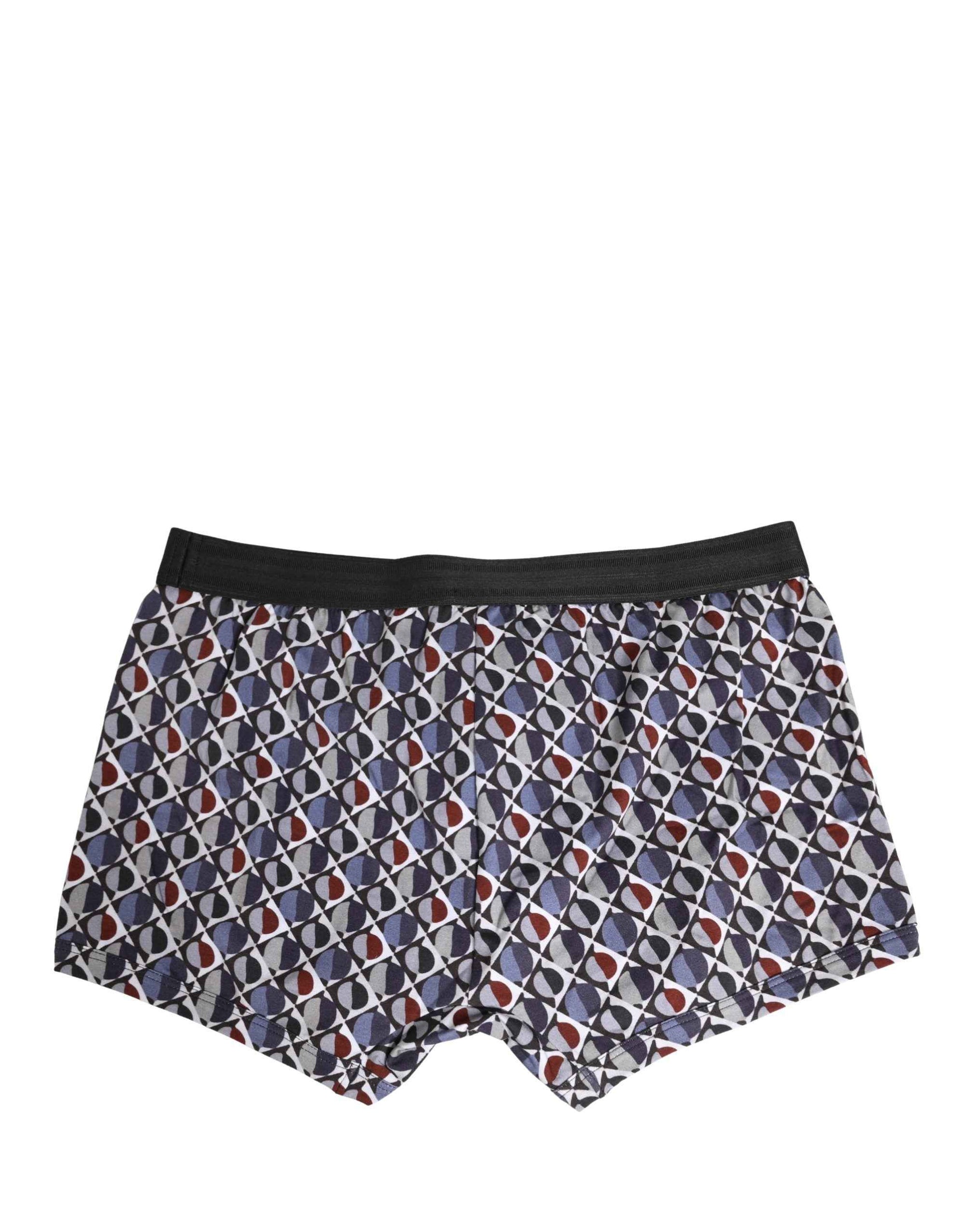 Dolce & Gabbana Multicolor Patterned Regular Boxer Underwear