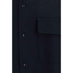 Giorgio Armani Blue Cotton Shirt