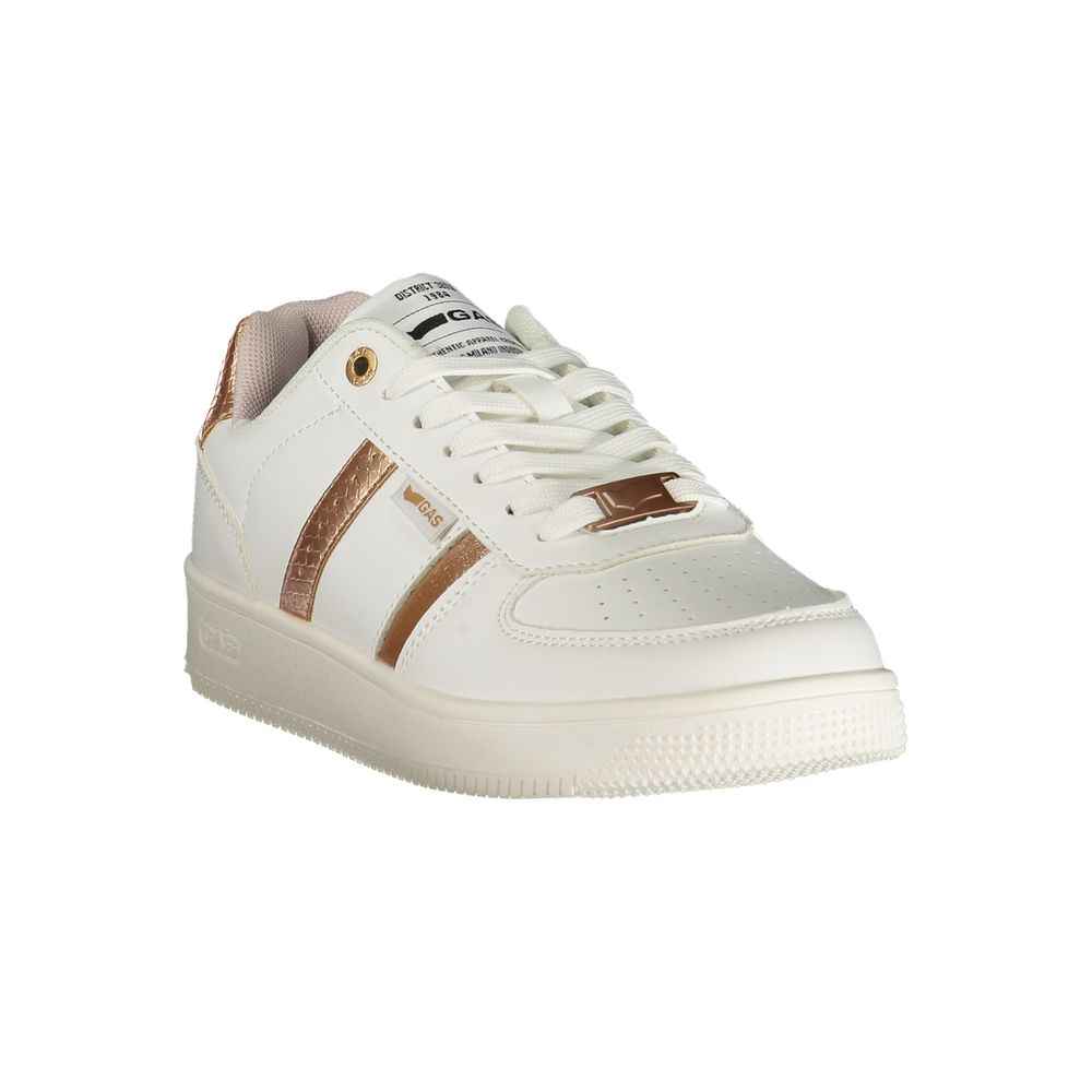 Gas Bianco Polyurethane Women Sneaker
