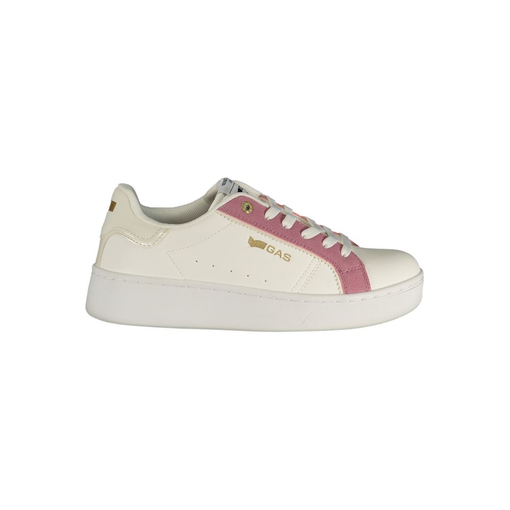 Gas White Polyurethane Women's Sneaker