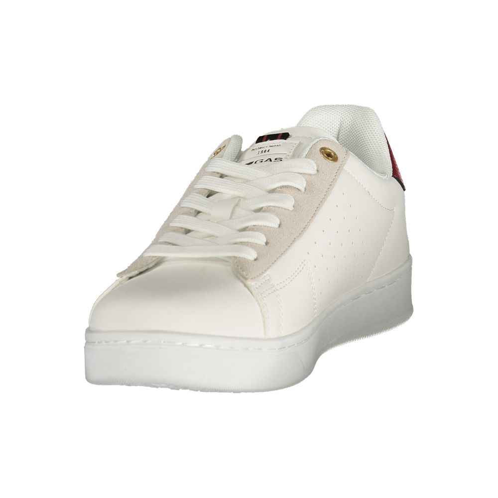 Gas Bianco Poliuretano Men Sneaker